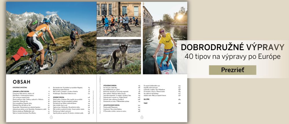 Outdorove dobrodruzstvo tipy po Europe